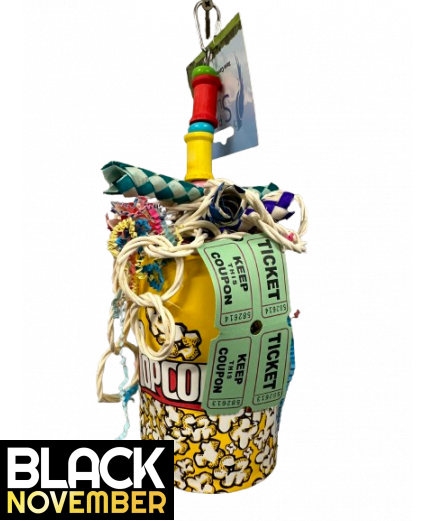 Parrot-Supplies Cinema Time Popcorn Foraging Parrot Toy Parrot-Supplies Cinema Time Popcorn Foraging Parrot Toy